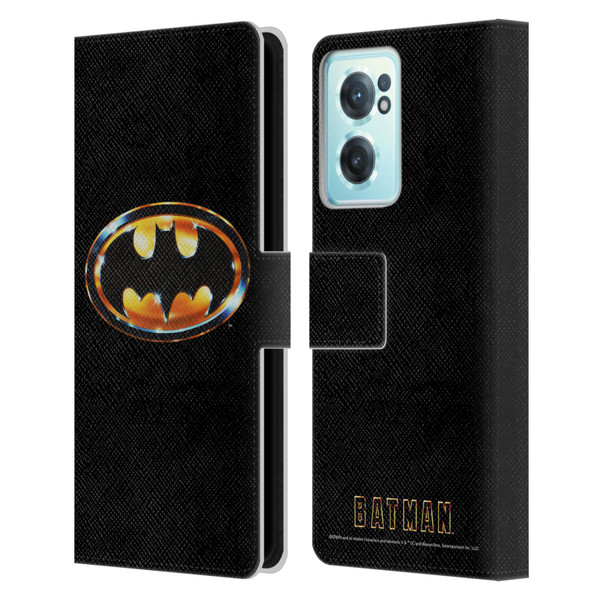 Batman (1989) Key Art Logo Leather Book Wallet Case Cover For OnePlus Nord CE 2 5G