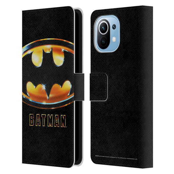 Batman (1989) Key Art Poster Leather Book Wallet Case Cover For Xiaomi Mi 11