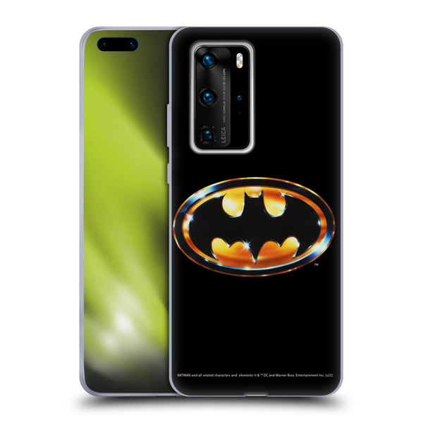 Batman (1989) Key Art Logo Soft Gel Case for Huawei P40 Pro / P40 Pro Plus 5G