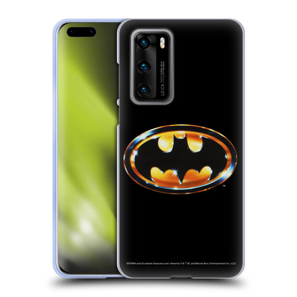 Batman (1989) Key Art Logo Soft Gel Case for Huawei P40 5G