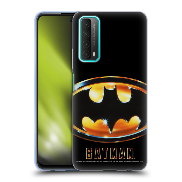 Batman (1989) Key Art Poster Soft Gel Case for Huawei P Smart (2021)