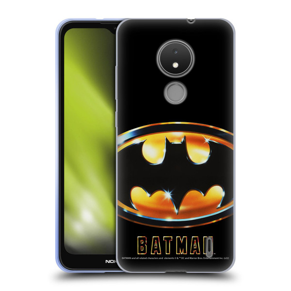 Batman (1989) Key Art Poster Soft Gel Case for Nokia C21