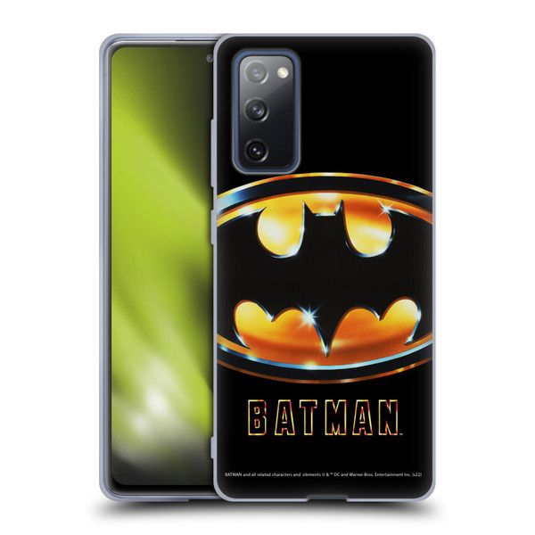 Batman (1989) Key Art Poster Soft Gel Case for Samsung Galaxy S20 FE / 5G