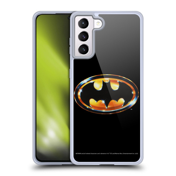 Batman (1989) Key Art Logo Soft Gel Case for Samsung Galaxy S21+ 5G