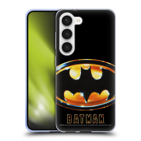 Batman (1989) Key Art Poster Soft Gel Case for Samsung Galaxy S23 5G