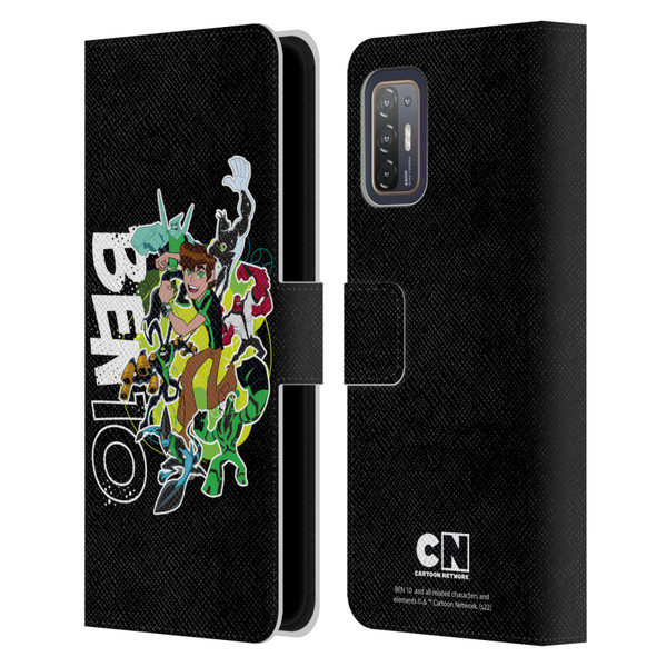 Ben 10: Omniverse Graphics Character Art Leather Book Wallet Case Cover For HTC Desire 21 Pro 5G