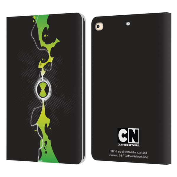 Ben 10: Omniverse Graphics Omnitrix Leather Book Wallet Case Cover For Apple iPad 9.7 2017 / iPad 9.7 2018