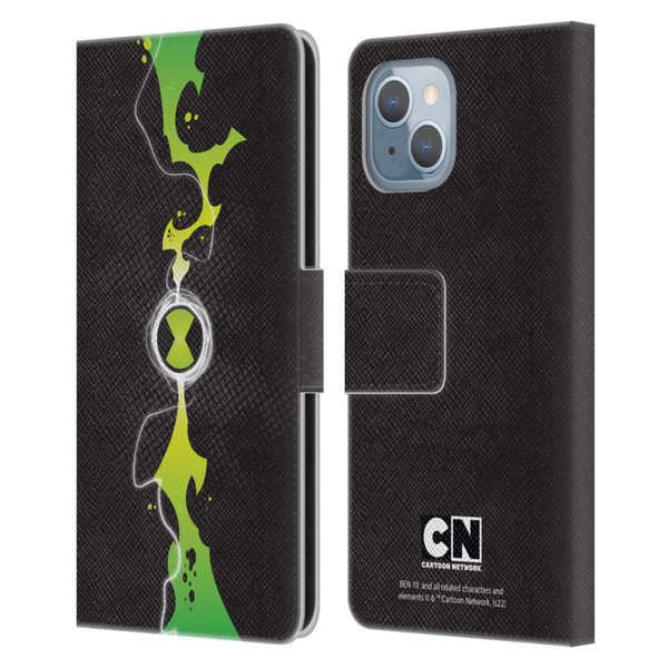 Ben 10: Omniverse Graphics Omnitrix Leather Book Wallet Case Cover For Apple iPhone 14