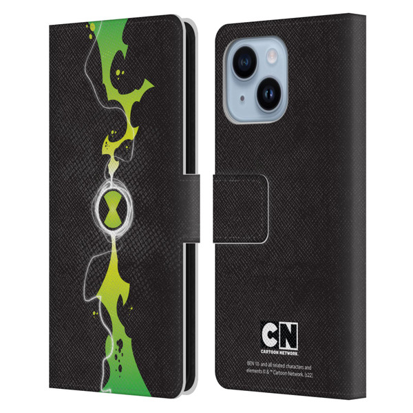 Ben 10: Omniverse Graphics Omnitrix Leather Book Wallet Case Cover For Apple iPhone 14 Plus