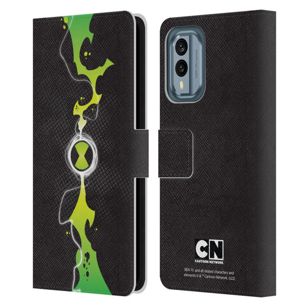 Ben 10: Omniverse Graphics Omnitrix Leather Book Wallet Case Cover For Nokia X30