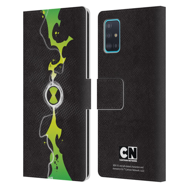 Ben 10: Omniverse Graphics Omnitrix Leather Book Wallet Case Cover For Samsung Galaxy A51 (2019)
