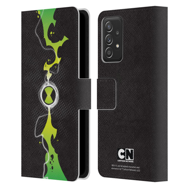 Ben 10: Omniverse Graphics Omnitrix Leather Book Wallet Case Cover For Samsung Galaxy A52 / A52s / 5G (2021)