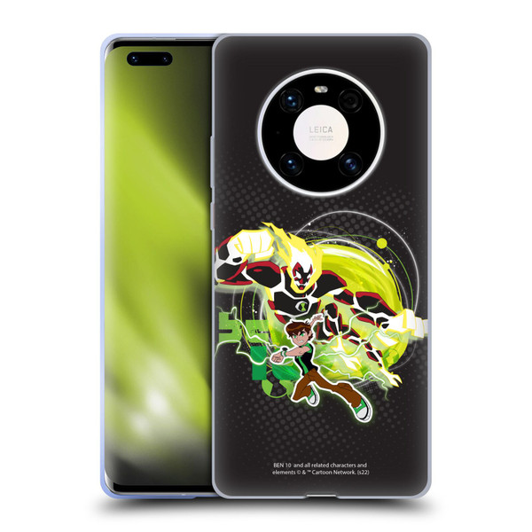 Ben 10: Omniverse Graphics Heatblast Soft Gel Case for Huawei Mate 40 Pro 5G