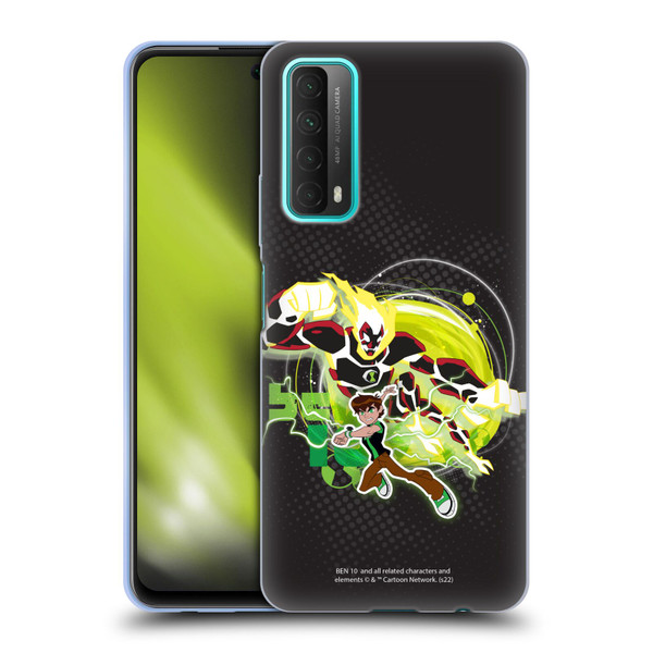 Ben 10: Omniverse Graphics Heatblast Soft Gel Case for Huawei P Smart (2021)