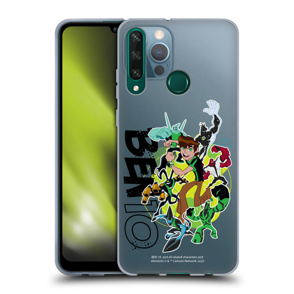 Ben 10: Omniverse Graphics Character Art Soft Gel Case for Huawei Y6p