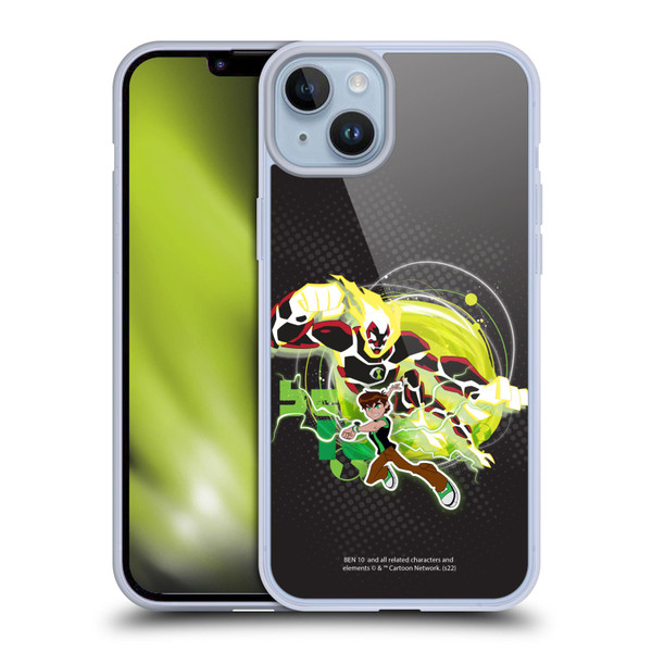 Ben 10: Omniverse Graphics Heatblast Soft Gel Case for Apple iPhone 14 Plus
