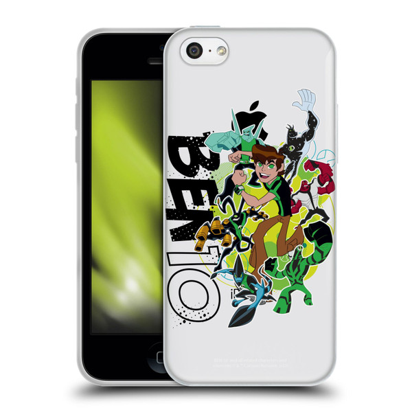 Ben 10: Omniverse Graphics Character Art Soft Gel Case for Apple iPhone 5c