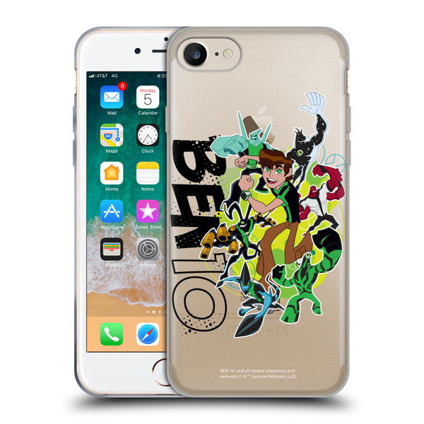 Ben 10: Omniverse Graphics Character Art Soft Gel Case for Apple iPhone 7 / 8 / SE 2020 & 2022