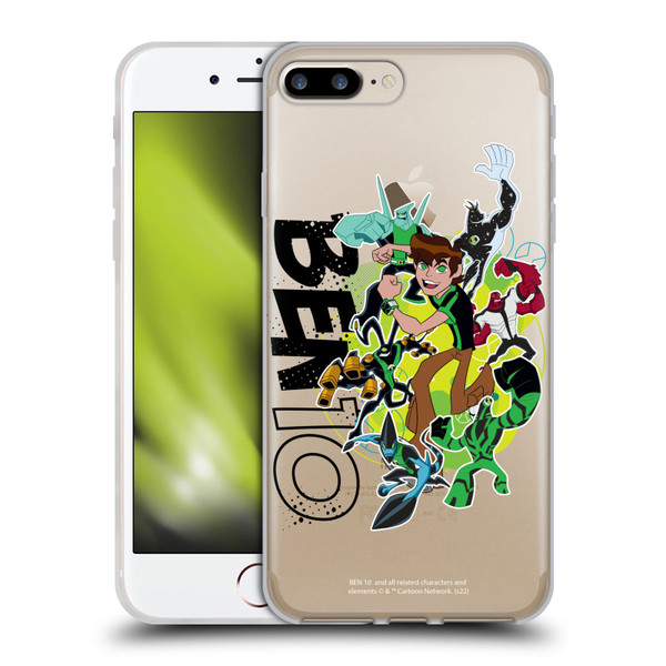 Ben 10: Omniverse Graphics Character Art Soft Gel Case for Apple iPhone 7 Plus / iPhone 8 Plus
