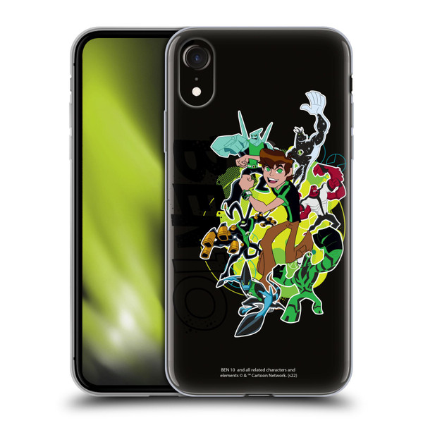 Ben 10: Omniverse Graphics Character Art Soft Gel Case for Apple iPhone XR