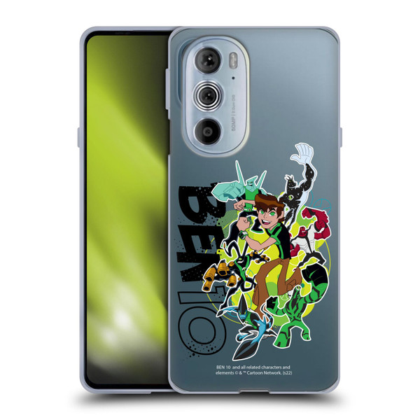 Ben 10: Omniverse Graphics Character Art Soft Gel Case for Motorola Edge X30