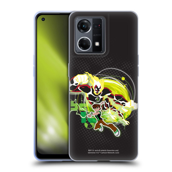 Ben 10: Omniverse Graphics Heatblast Soft Gel Case for OPPO Reno8 4G