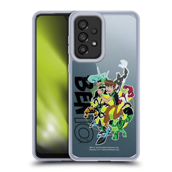 Ben 10: Omniverse Graphics Character Art Soft Gel Case for Samsung Galaxy A33 5G (2022)