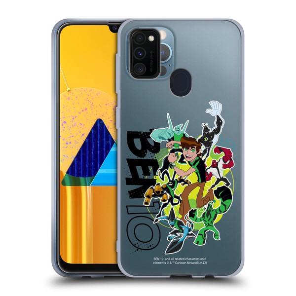 Ben 10: Omniverse Graphics Character Art Soft Gel Case for Samsung Galaxy M30s (2019)/M21 (2020)