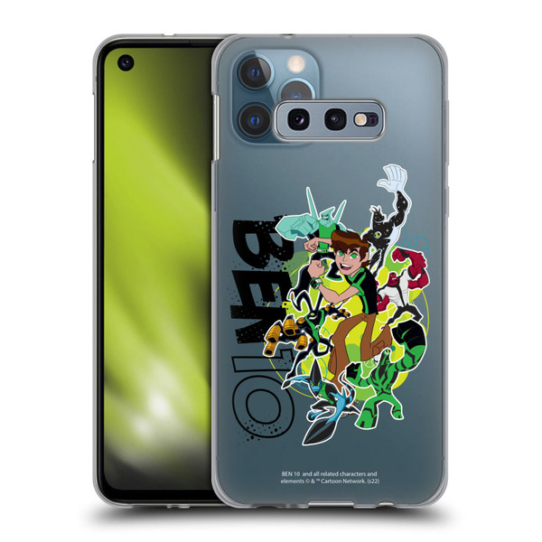 Ben 10: Omniverse Graphics Character Art Soft Gel Case for Samsung Galaxy S10e