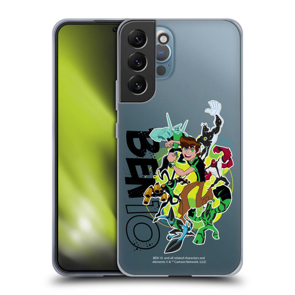 Ben 10: Omniverse Graphics Character Art Soft Gel Case for Samsung Galaxy S22+ 5G