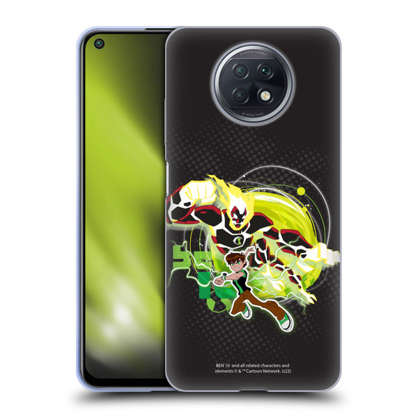 Ben 10: Omniverse Graphics Heatblast Soft Gel Case for Xiaomi Redmi Note 9T 5G