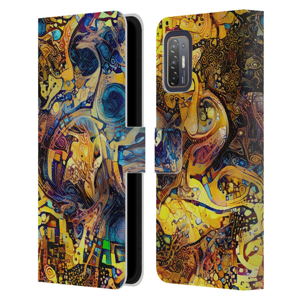 Cosmo18 Jupiter Fantasy Divine Leather Book Wallet Case Cover For HTC Desire 21 Pro 5G