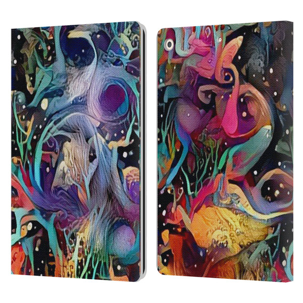 Cosmo18 Jupiter Fantasy Decorative Leather Book Wallet Case Cover For Apple iPad 10.2 2019/2020/2021