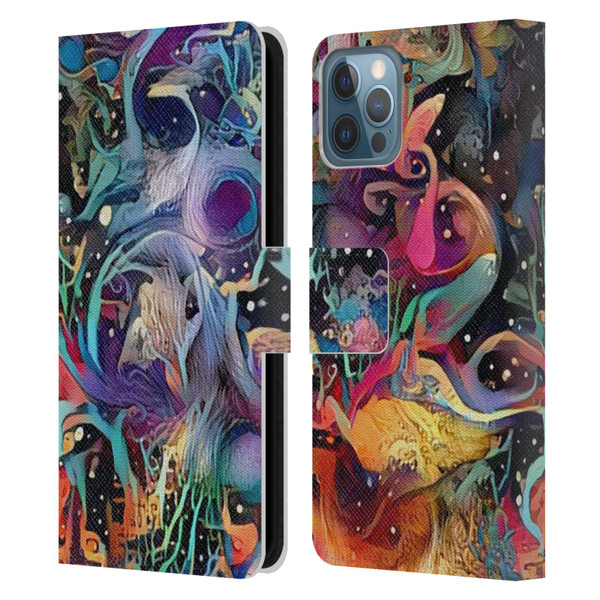 Cosmo18 Jupiter Fantasy Decorative Leather Book Wallet Case Cover For Apple iPhone 12 / iPhone 12 Pro