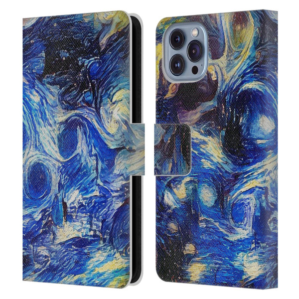 Cosmo18 Jupiter Fantasy Starry Leather Book Wallet Case Cover For Apple iPhone 14