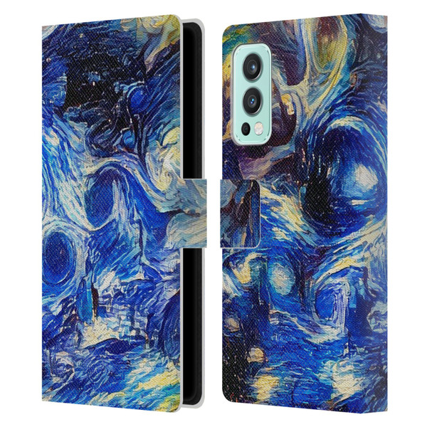 Cosmo18 Jupiter Fantasy Starry Leather Book Wallet Case Cover For OnePlus Nord 2 5G