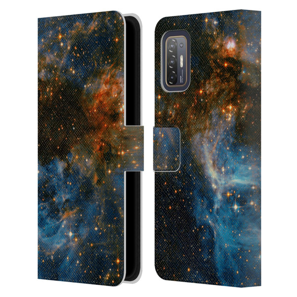 Cosmo18 Space 2 Galaxy Leather Book Wallet Case Cover For HTC Desire 21 Pro 5G