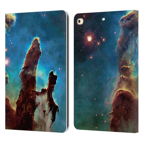 Cosmo18 Space 2 Nebula's Pillars Leather Book Wallet Case Cover For Apple iPad 9.7 2017 / iPad 9.7 2018