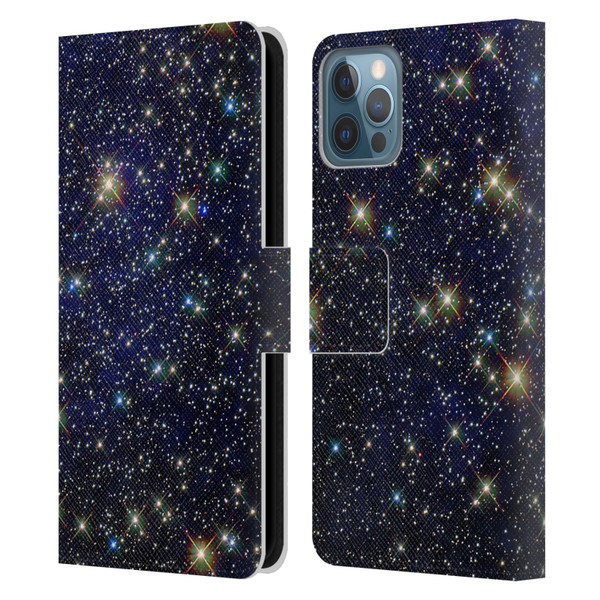 Cosmo18 Space 2 Standout Leather Book Wallet Case Cover For Apple iPhone 12 / iPhone 12 Pro