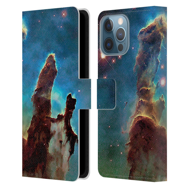 Cosmo18 Space 2 Nebula's Pillars Leather Book Wallet Case Cover For Apple iPhone 13 Pro Max