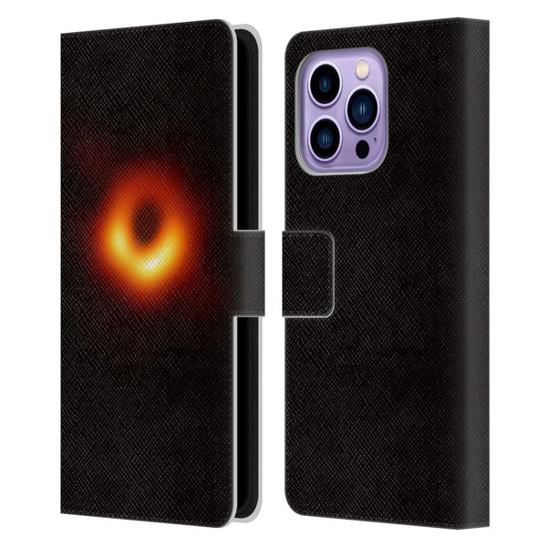Cosmo18 Space 2 Black Hole Leather Book Wallet Case Cover For Apple iPhone 14 Pro Max