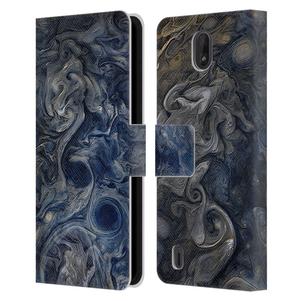 Cosmo18 Space 2 Blues Leather Book Wallet Case Cover For Nokia C01 Plus/C1 2nd Edition