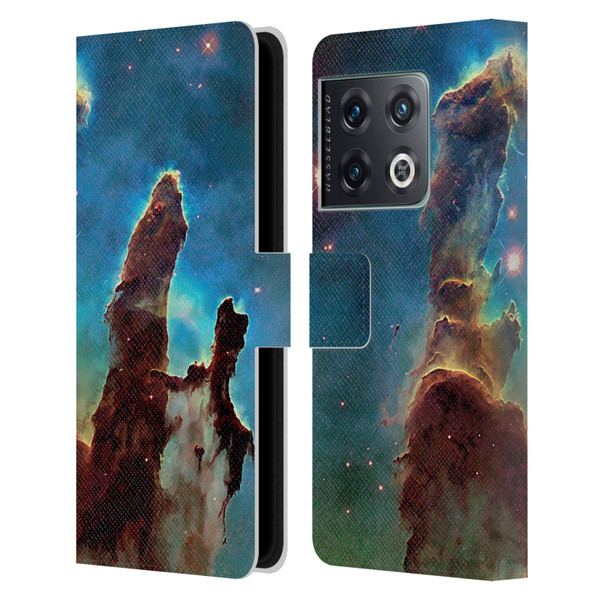Cosmo18 Space 2 Nebula's Pillars Leather Book Wallet Case Cover For OnePlus 10 Pro
