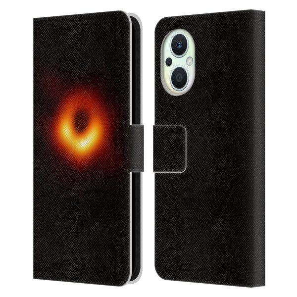 Cosmo18 Space 2 Black Hole Leather Book Wallet Case Cover For OPPO Reno8 Lite