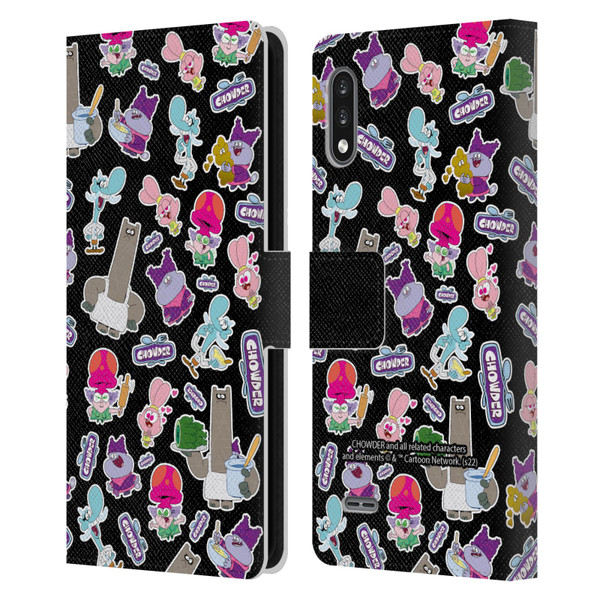 Chowder: Animated Series Graphics Pattern Leather Book Wallet Case Cover For LG K22