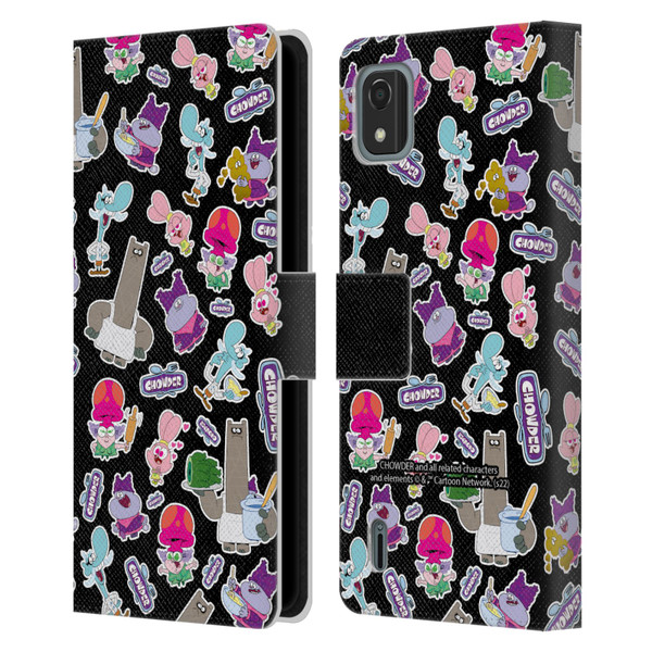 Chowder: Animated Series Graphics Pattern Leather Book Wallet Case Cover For Nokia C2 2nd Edition