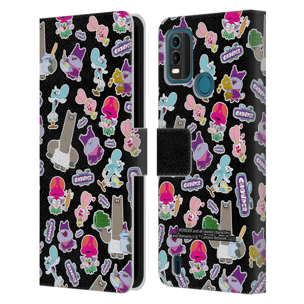 Chowder: Animated Series Graphics Pattern Leather Book Wallet Case Cover For Nokia G11 Plus