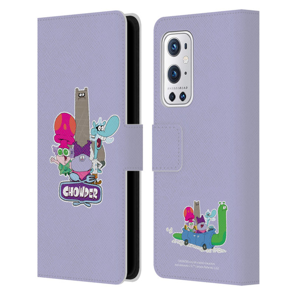 Chowder: Animated Series Graphics Character Art Leather Book Wallet Case Cover For OnePlus 9 Pro
