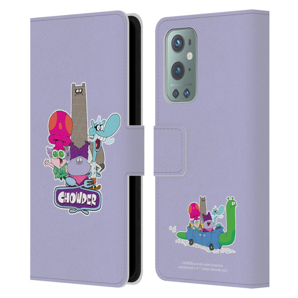 Chowder: Animated Series Graphics Character Art Leather Book Wallet Case Cover For OnePlus 9
