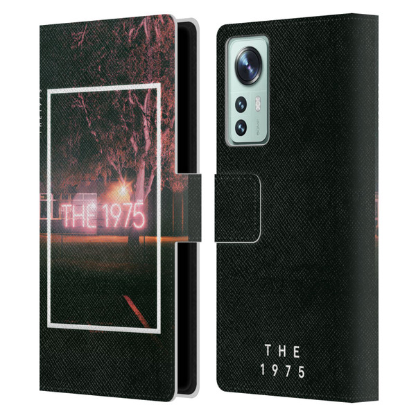 The 1975 Songs Neon Sign Logo Leather Book Wallet Case Cover For Xiaomi 12